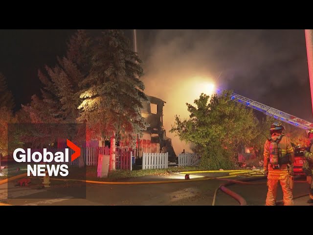 ⁣Man charged with arson following Calgary townhouse explosion that sent 6 to hospital