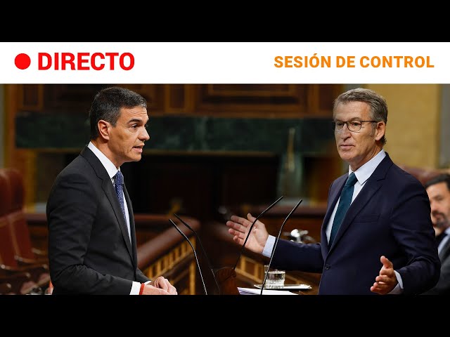 ⁣SESIÓN de CONTROL  EN DIRECTO: EL GOBIERNO RESPONDE A LAS PREGUNTAS DE LOS GRUPOS | RTVE Noticias