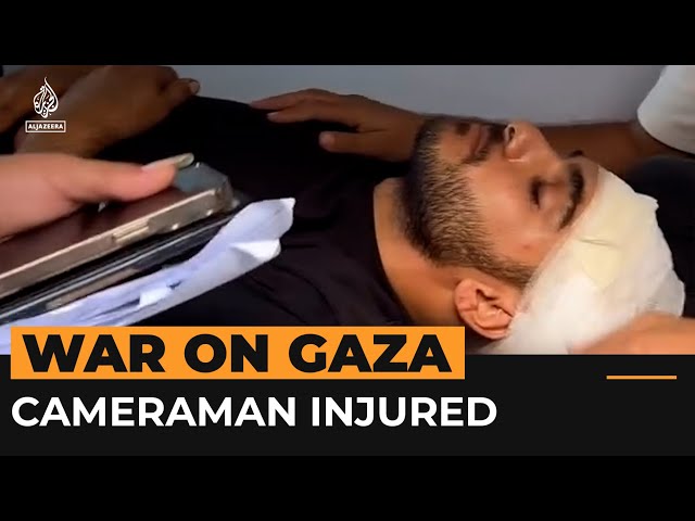 ⁣Al Jazeera cameraman in critical condition after Israeli attack | Al Jazeera Newsfeed