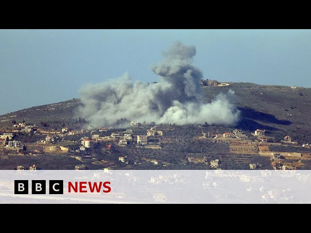 ⁣Israel expands invasion into south-west Lebanon | BBC News