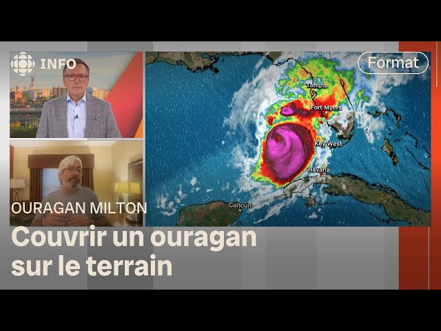 ⁣Ouragan Milton : « Ça pourrait être catastrophique »  | D'abord l'info