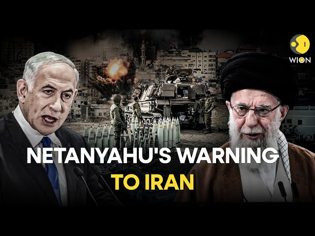 ⁣Netanyahu Threatens Lebanon With Gaza-like Destruction After Hezbollah Strikes Haifa | Iran Live