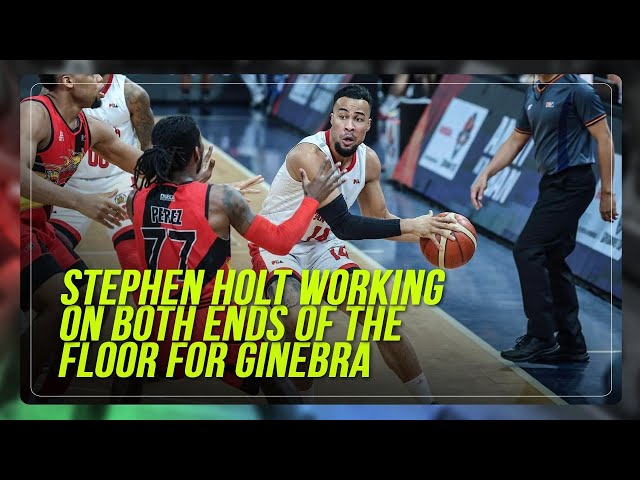 ⁣Stephen Holt shines in first-ever semis game for Ginebra