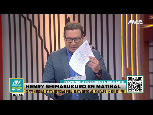 ⁣Henry Shimabukuro se ratifica sobre el vestido amarillo que 'Chibolín' compró para Dina Bo