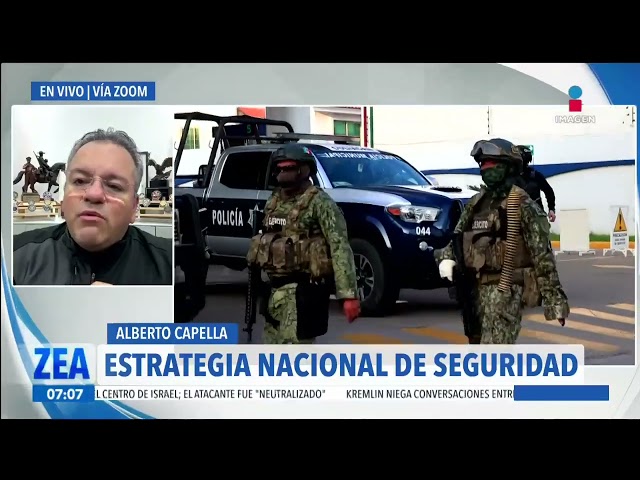 ⁣Estrategia de Seguridad del gobierno de Claudia Sheinbaum: Alberto Capella habla del tema | Paco Zea