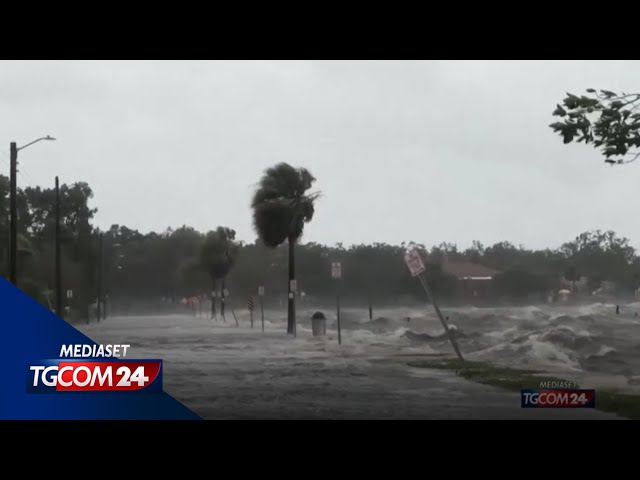 ⁣L'uragano Milton spaventa la Florida