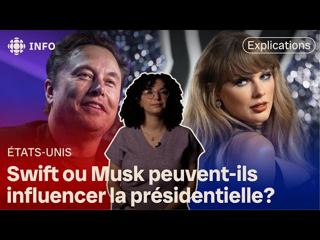 ⁣Taylor Swift ou Elon Musk peuvent-ils influencer la présidentielle?