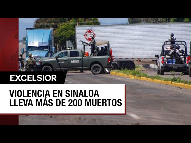 A un mes de la guerra entre Los Chapitos y Los Mayos, se reforzará la presencia militar en Sinaloa