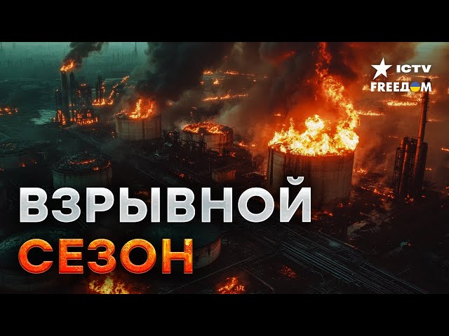 ⁣МОЩНЫЕ ВЗРЫВЫ на ВОЕННОМ АРСЕНАЛЕ РФ: детонация продолжалась ВСЮ НОЧЬ!