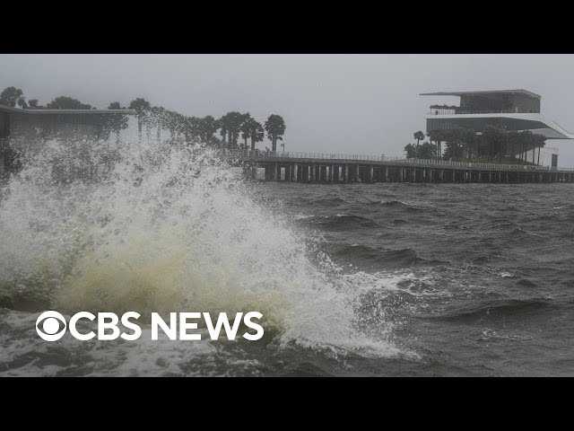 ⁣Biden, Harris getting Hurricane Milton briefing