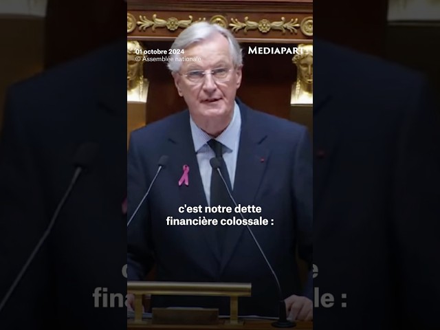 ⁣Le discours austéritaire revient en force #budget #shorts #mediapart