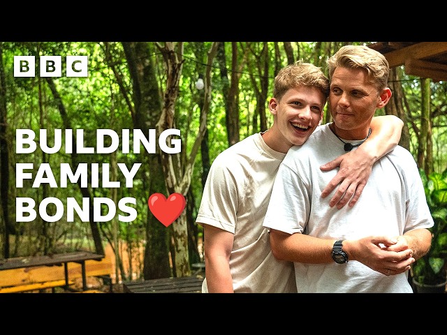 ⁣Jeff and Freddy Brazier's Heartwarming Father-Son Moments | Celebrity Race Across The World - B