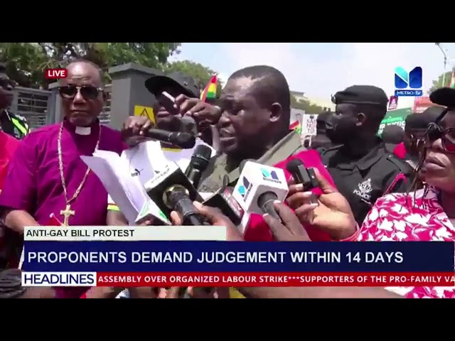 ⁣Proponents demand judgement within 14 days