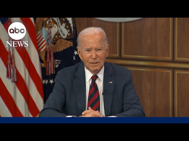 ⁣Biden blasts Trump for ‘outright lies’ about FEMA misinformation