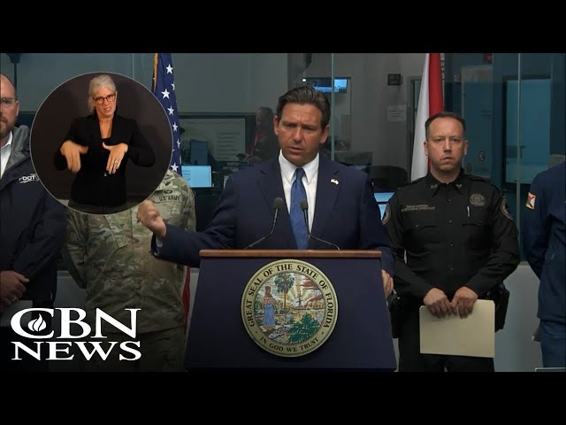 ⁣UPDATE: Governor Ron DeSantis Press Conference on Hurricane Milton