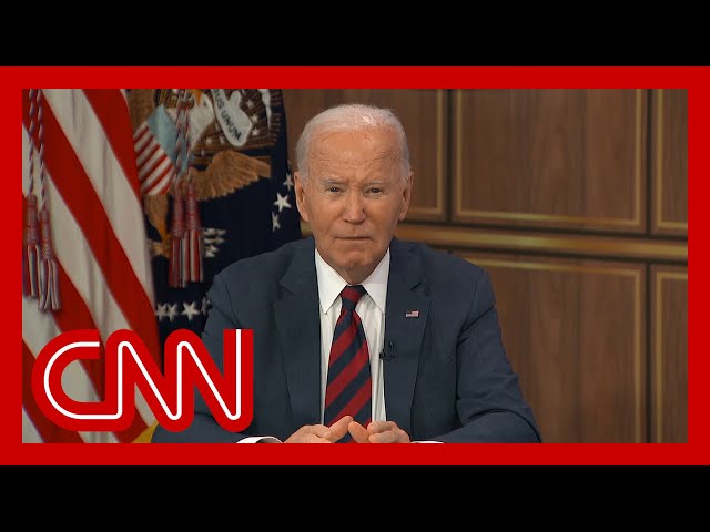 ⁣Biden calls out Trump's lies about hurricane response