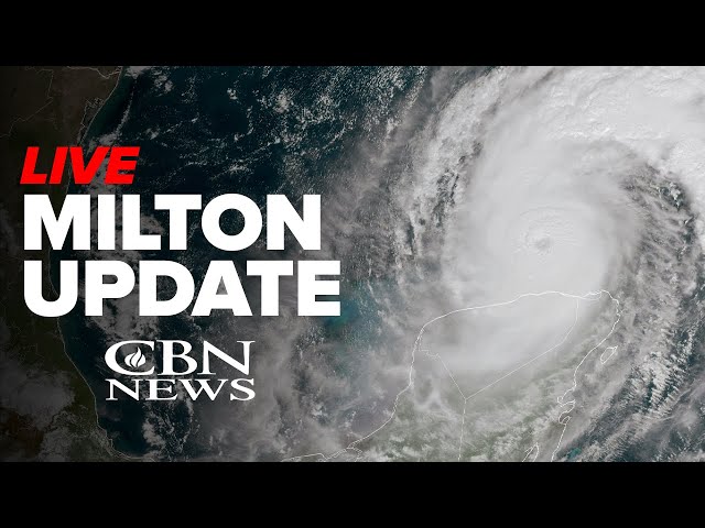 ⁣LIVE: Hurricane Milton Update