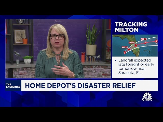 ⁣Home Depot disaster relief efforts are in full swing, says Southern Division president Kelly Mayhall