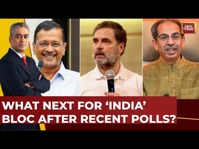 ⁣News Today With Rajdeep Sardesai LIVE: What Next For INDIA Bloc After Congress Election Debacle?