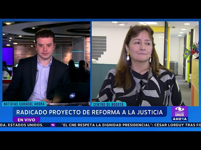 ⁣¿Cómo avanza la radicación del proyecto de la reforma a la justicia? Habla ministra