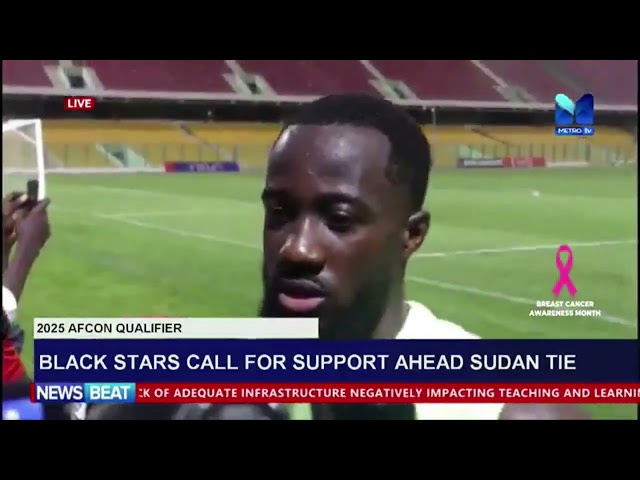 Black Stars Call For Support Ahead Of Sudan Tie