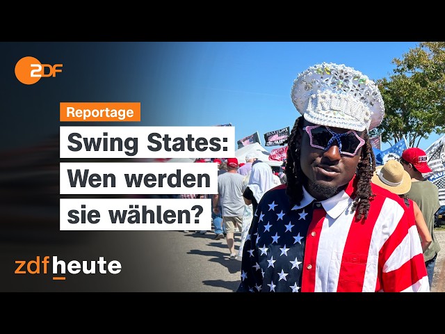 ⁣Trump oder Harris? Wo die US-Wahl (wirklich) entschieden wird | auslandsjournal