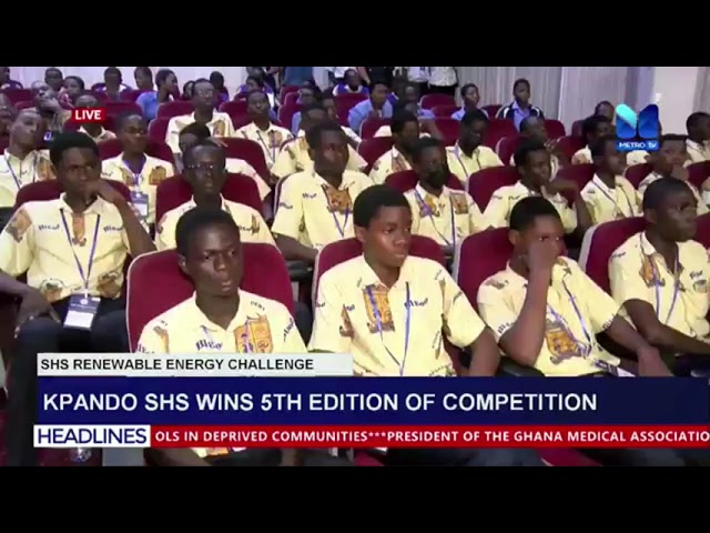 ⁣Kpando SHS wins 5th edition of competition