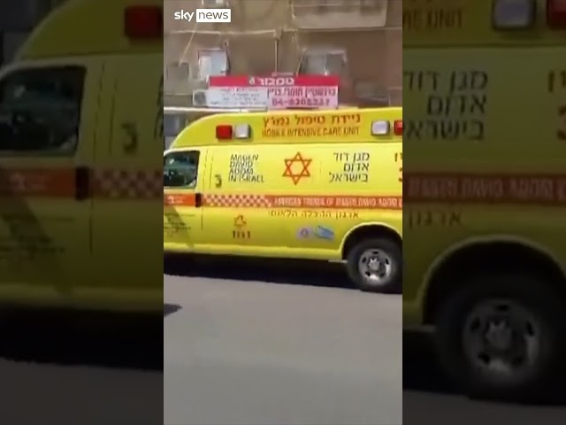 ⁣People stabbed in northern Israel