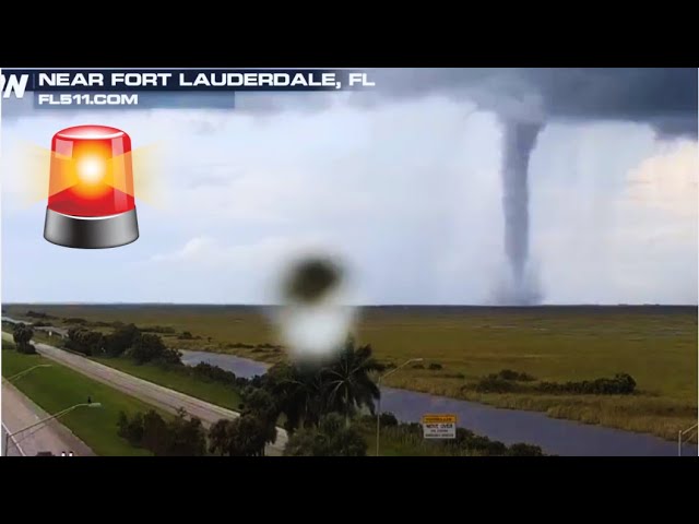 ⁣URGENTE: Se fortan GRAN TORNADO en la Autopista Interestatal 75 cerca de Fort Lauderdale