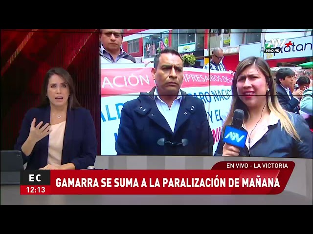 ⁣Gamarra se suma al paro del 10 de octubre y no abrirán sus puertas