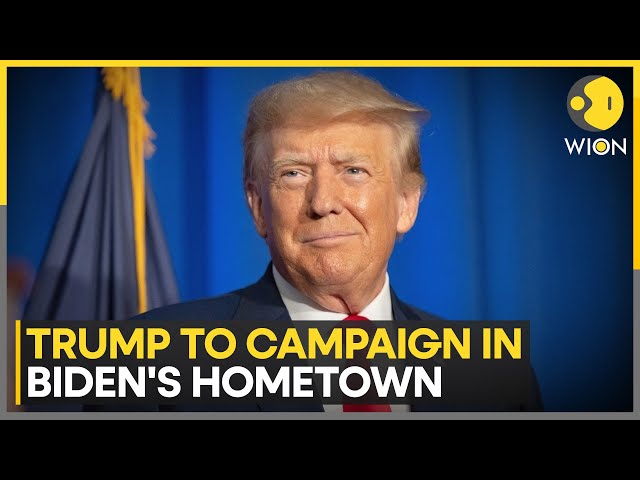 ⁣US Presidential Election 2024: Donald Trump to Campaign in Joe Biden's Hometown | WION News