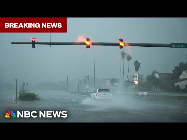 ⁣Florida prepares for 'life-threatening' Hurricane Milton