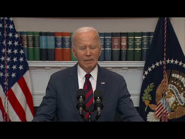 ⁣LIVE: President Biden delivers remarks on Hurricane Milton