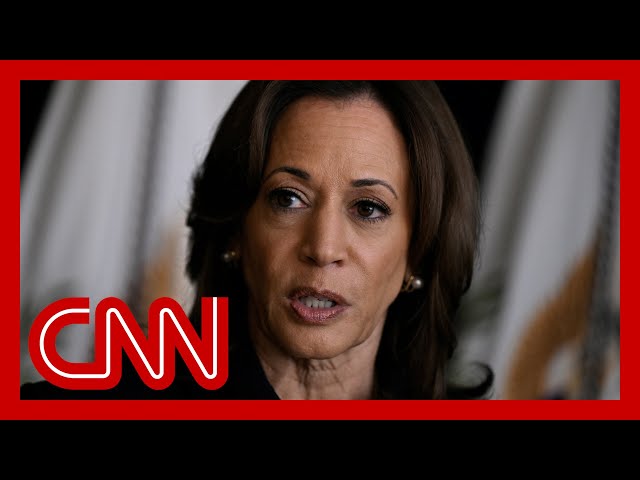 ⁣Harris speaks with CNN about Hurricane Milton