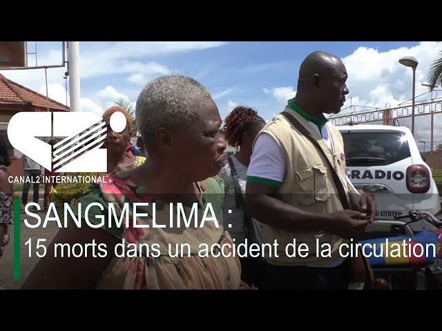 ⁣SANGMELIMA : 15 morts dans un accident de la circulation