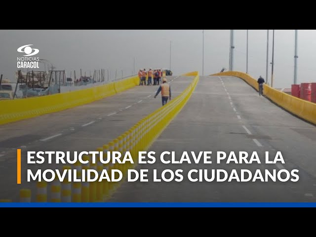 ⁣Distrito inaugura puente en la avenida 68: ¿cuál es la importancia de la obra?