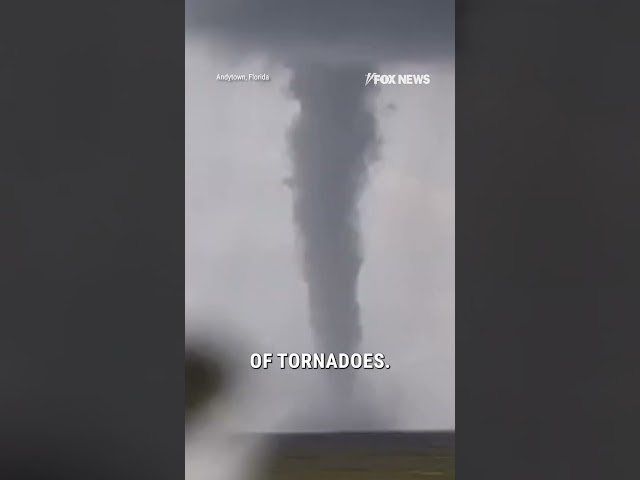 ⁣Hurricane Milton spawning tornadoes in Florida just hours before monster storm makes landfall