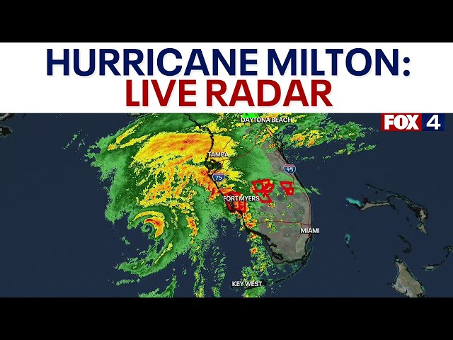 ⁣LIVE: Hurricane Milton Radar | FOX 4