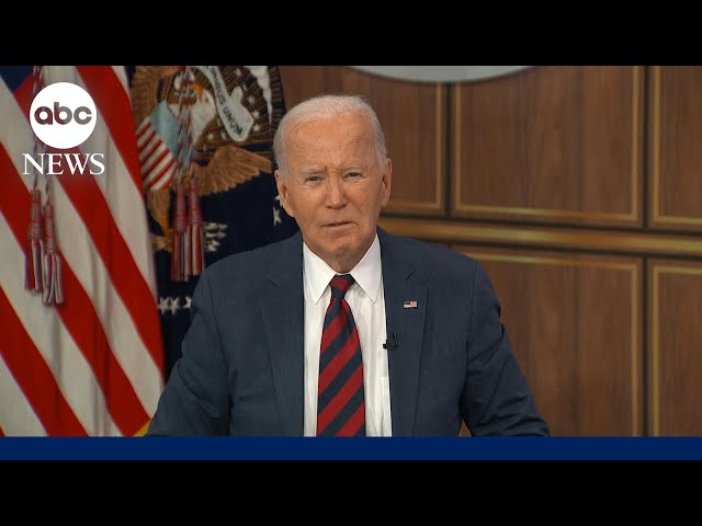 ⁣Biden, Harris give update on Hurricane Milton