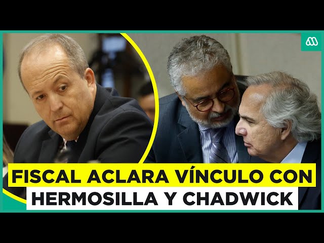 ⁣Caso Audios: Fiscal Valencia aclara vínculo con Chadwick y Hermosilla