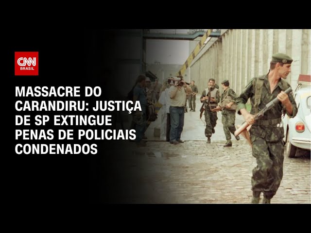 ⁣Massacre do Carandiru: Justiça de SP extingue penas de policiais condenados | CNN 360º