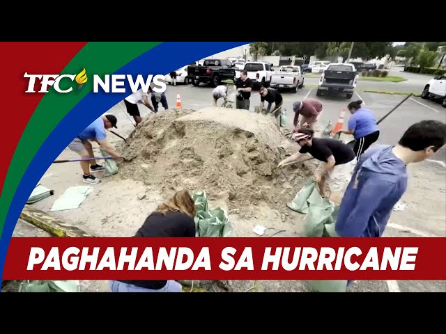 ⁣Mga Fil-Am sa Florida, naghahanda sa Hurricane Milton | TFC News Florida, USA