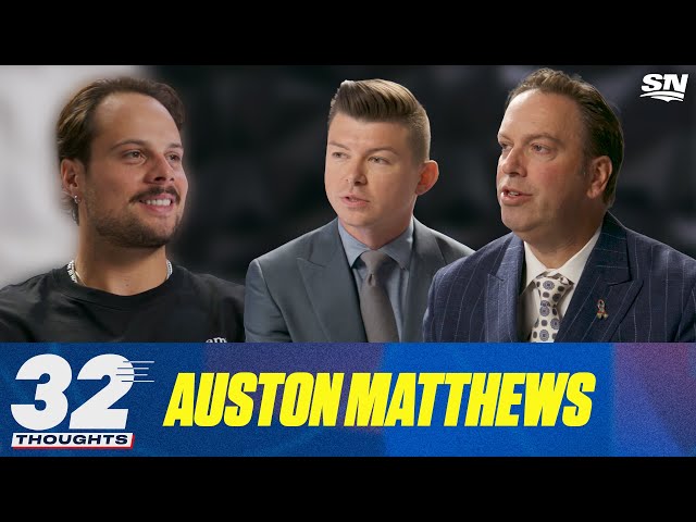 ⁣How The "C" Changes Auston Matthews' Role | 32 Thoughts Exclusive