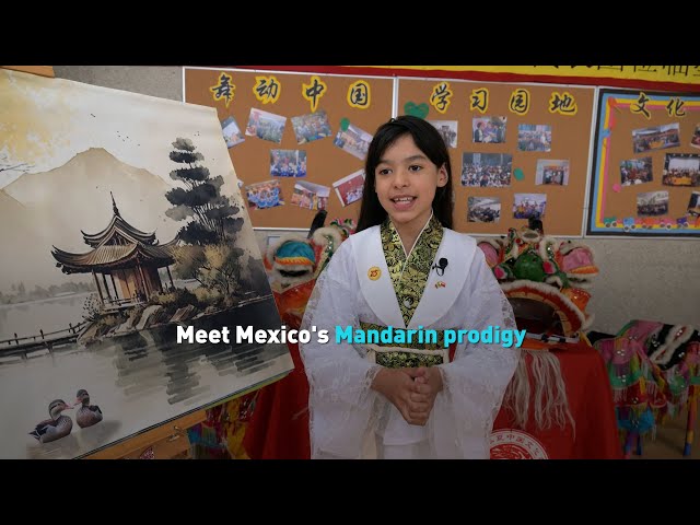 ⁣Meet Mexico's Mandarin prodigy