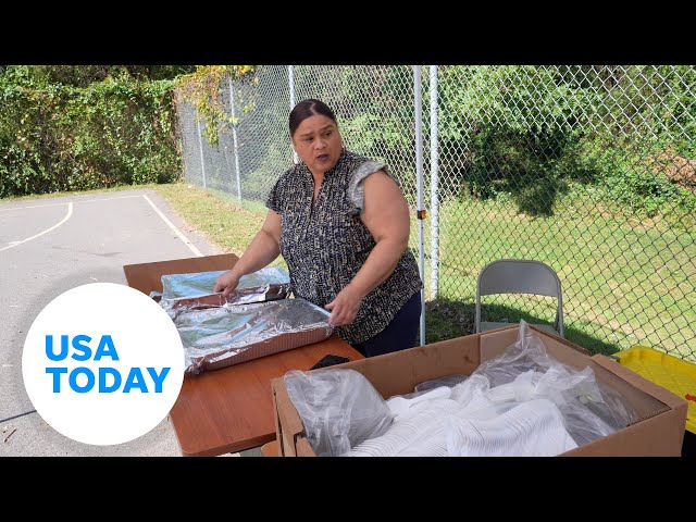 ⁣Neighbors at Deaverview Apartments in Asheville, NC cope post-Helene | USA TODAY