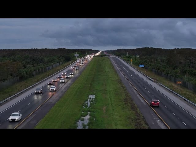 ⁣"Prioritize safety": Resident on decision to follow Florida evacuation orders for Hurrican