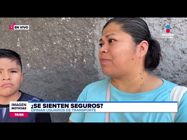 ⁣Usuarios opinan sobre inseguridad en transporte urbano | Noticias MTY con Brenda Cavazos