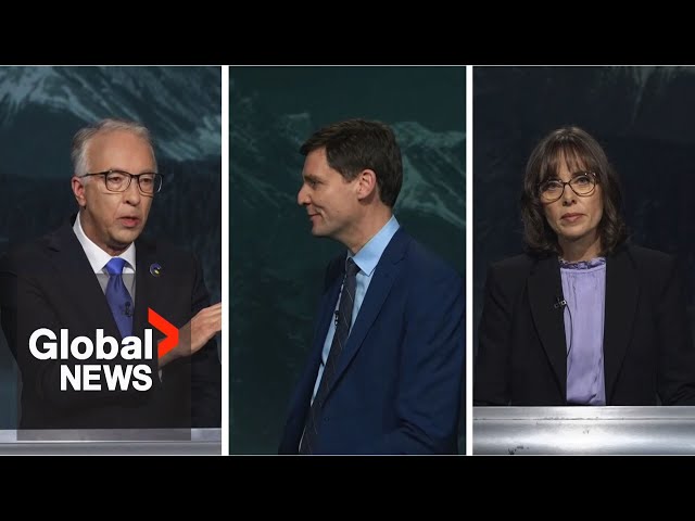 ⁣BC election: Housing, opioid crisis take centre stage at televised leaders’ debate