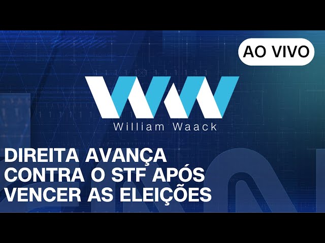 ⁣AO VIVO - WW - DIREITA AVANÇA CONTRA O STF APÓS VENCER AS ELEIÇÕES - 09/10/2024