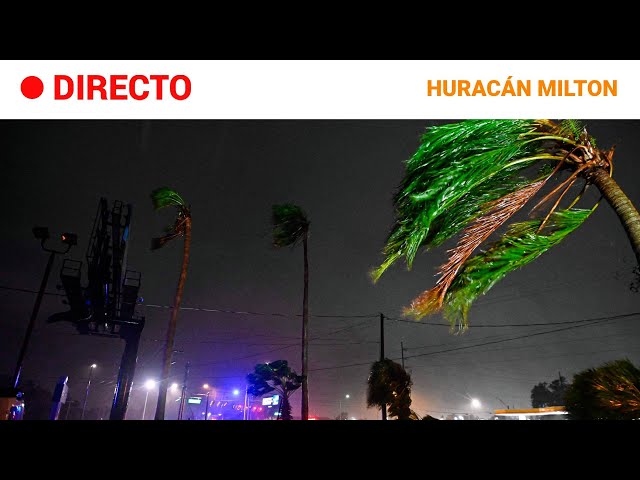 ⁣MILTON  EN DIRECTO: El HURACÁN del SIGLO TOMA TIERRA y AZOTA FLORIDA | RTVE Noticias